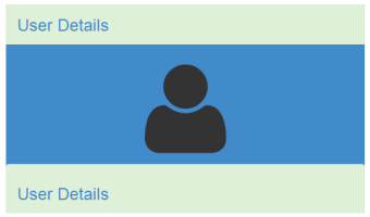 Bootstrap template, demonstrating details on users upon hover