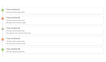 Flexible Timeline Bootstrap Template