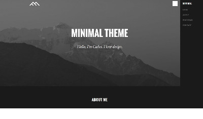 Minimal Dark Theme